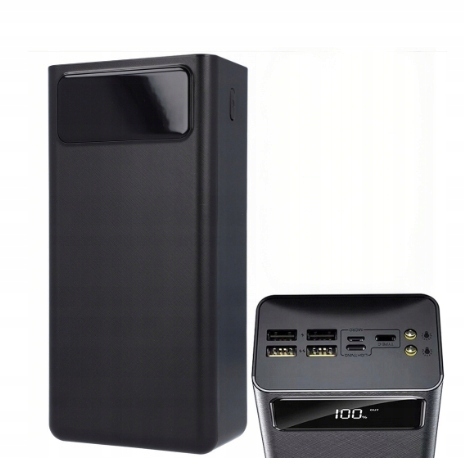 Powerbanka 50000MAH Led Usb-c Lightning 4XUSB Rychlé Nabíjení 3 Zařízení