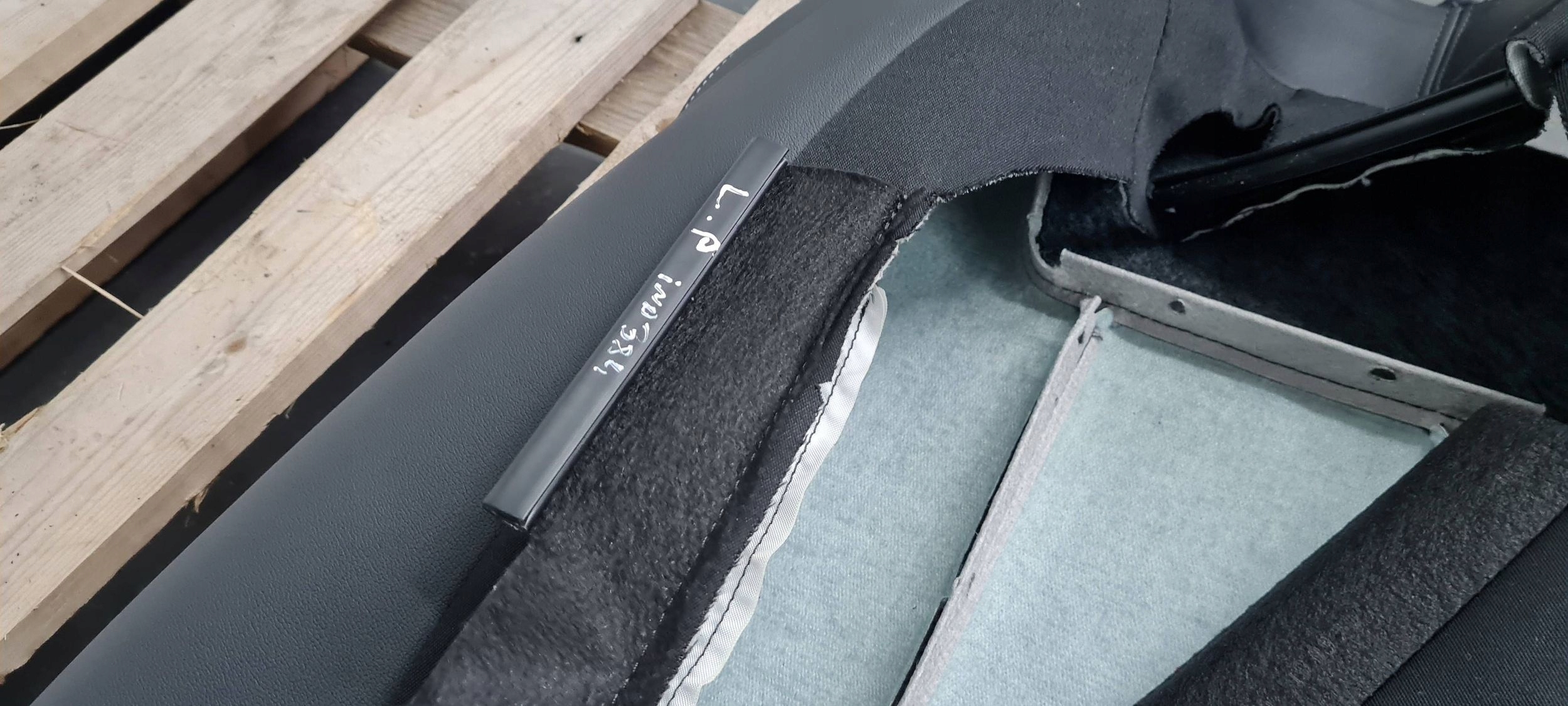A5 8W LIFT side seat seat ALCANTARA leather SLINE left front A4 B9 8W