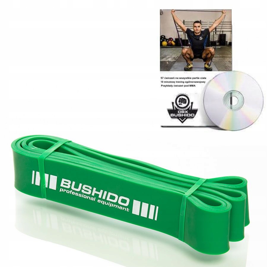 

Guma Treningowa Power Band Crossfit Zielona