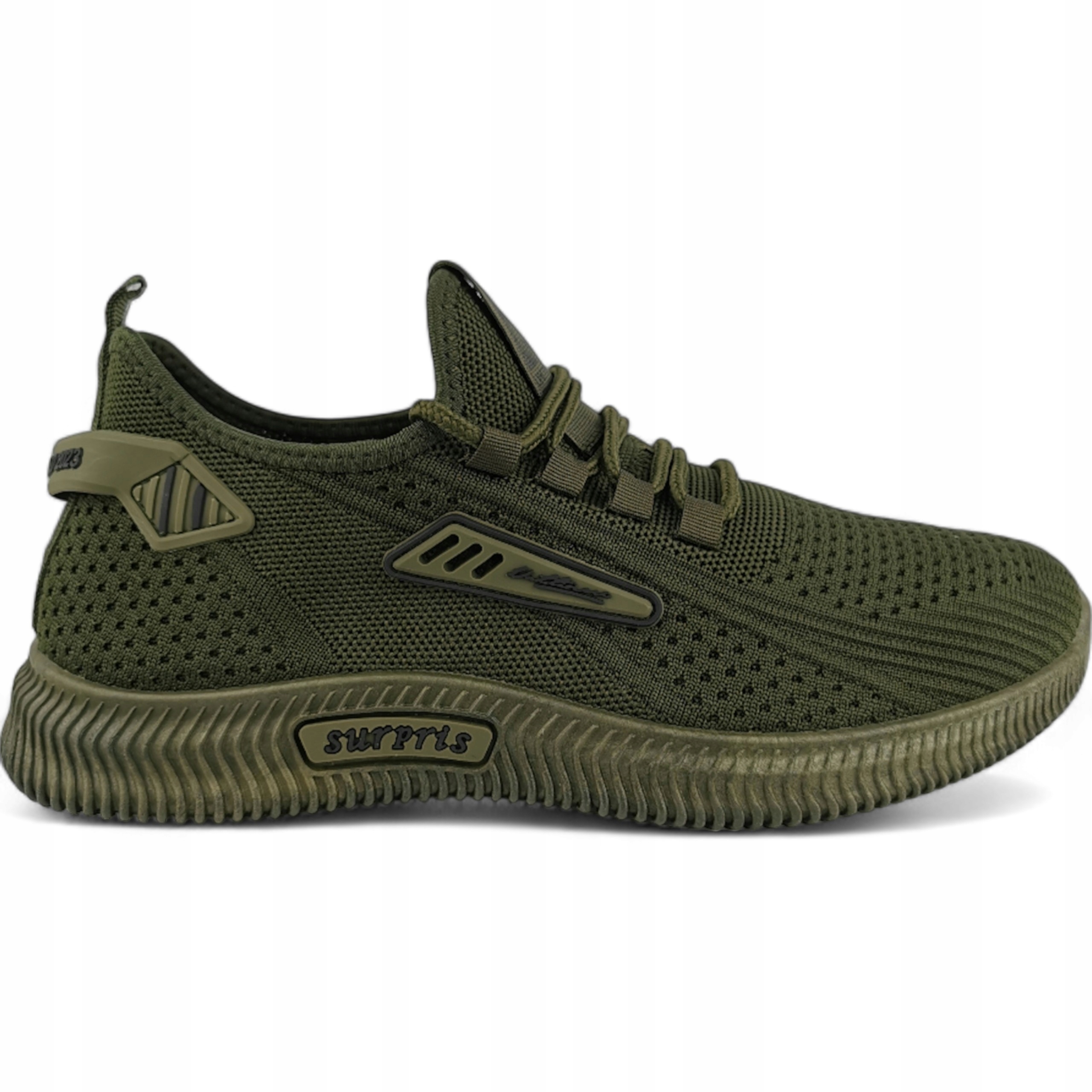 Buty męskie solidne obuwie sportowe lekkie adidasy Kod producenta 337-6 GREEN(2)