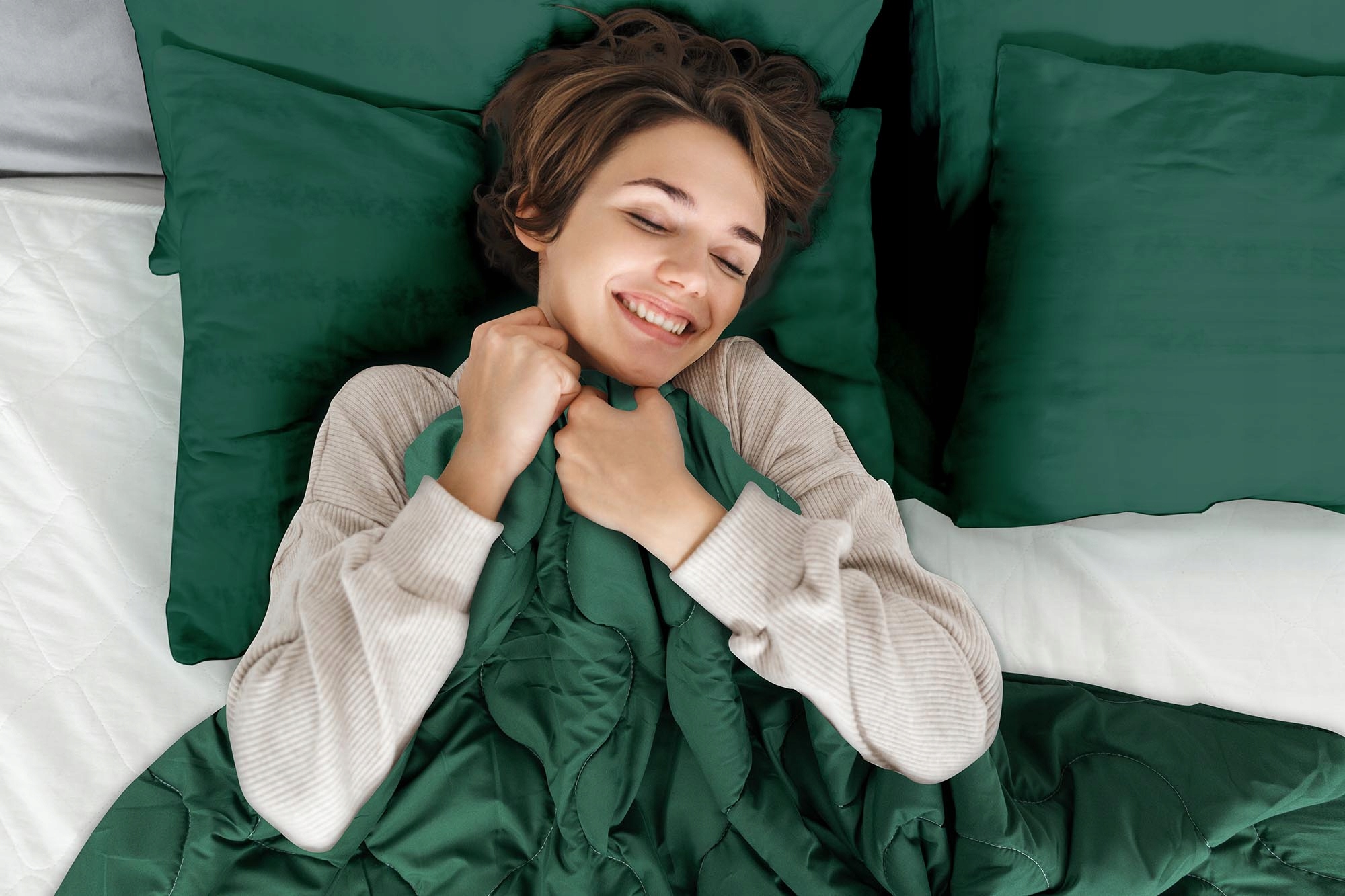 KOŁDRA LETNIA 160X200 ANTYALERGICZNA CIENKA LEKKA NA LATO BUTELKOWA ZIELEŃ Szerokość produktu 200 cm