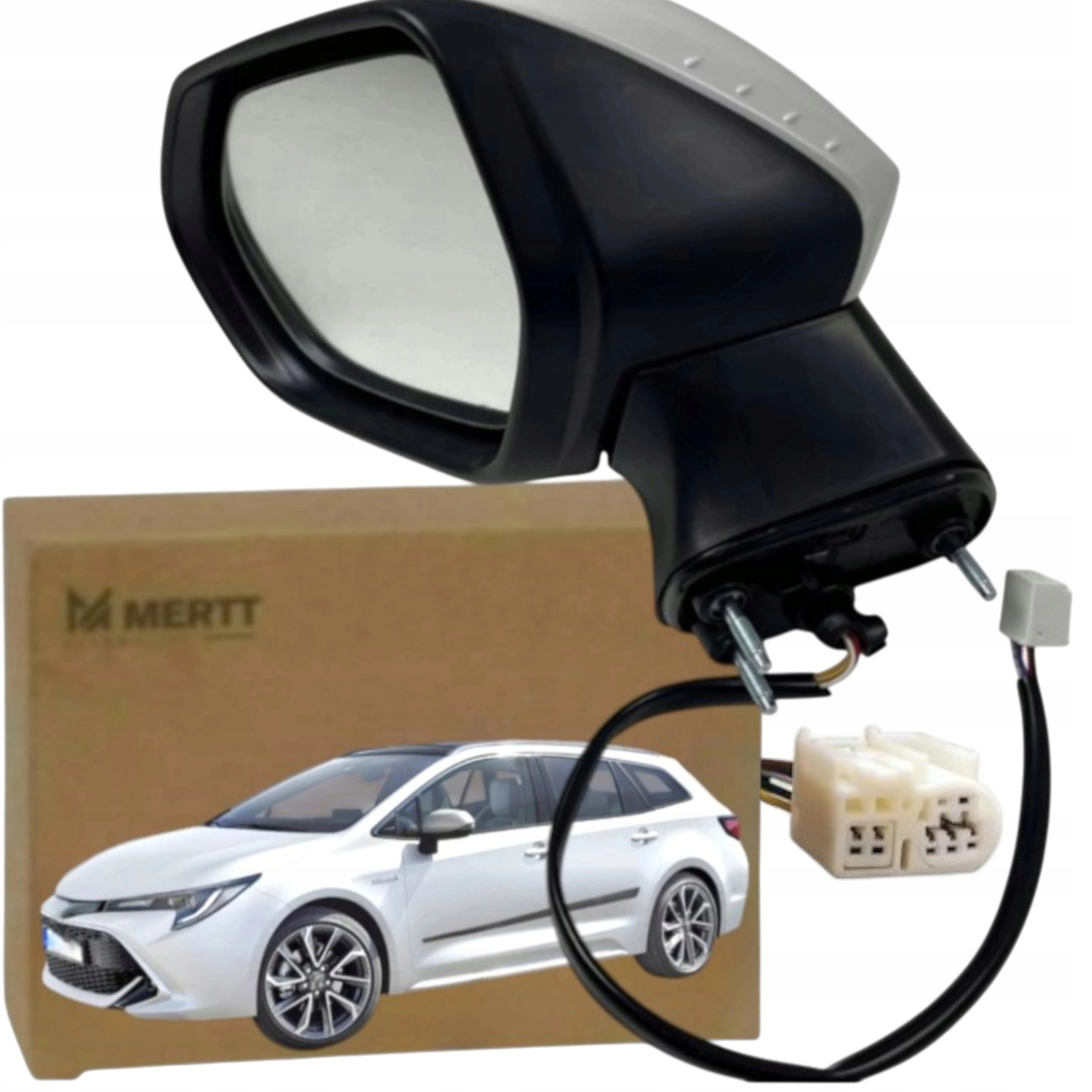 Levé Vyhřívané Elektrické Vnější Zrcátko Toyota Corolla E21 2018+