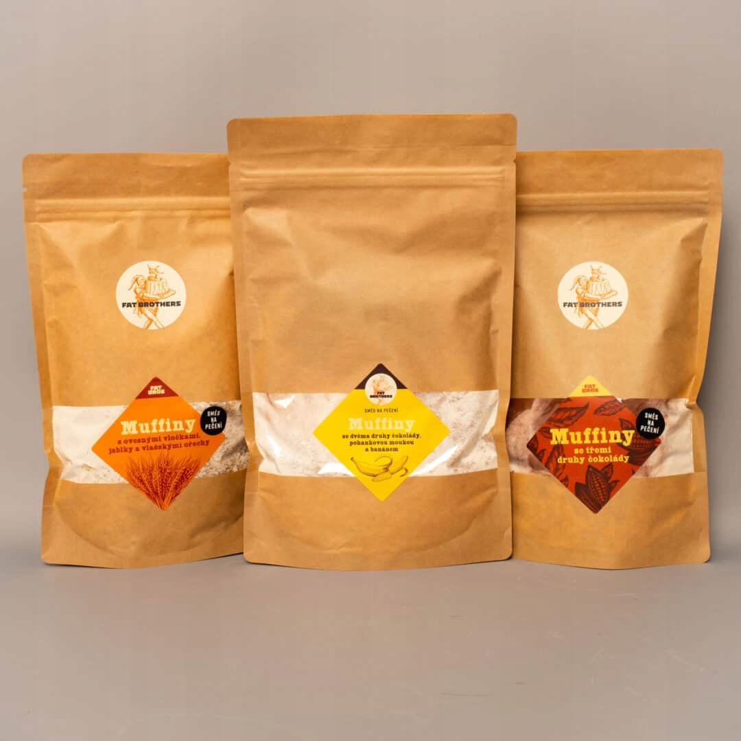 Levně Školní sada směsí na muffiny „Méně cukru“