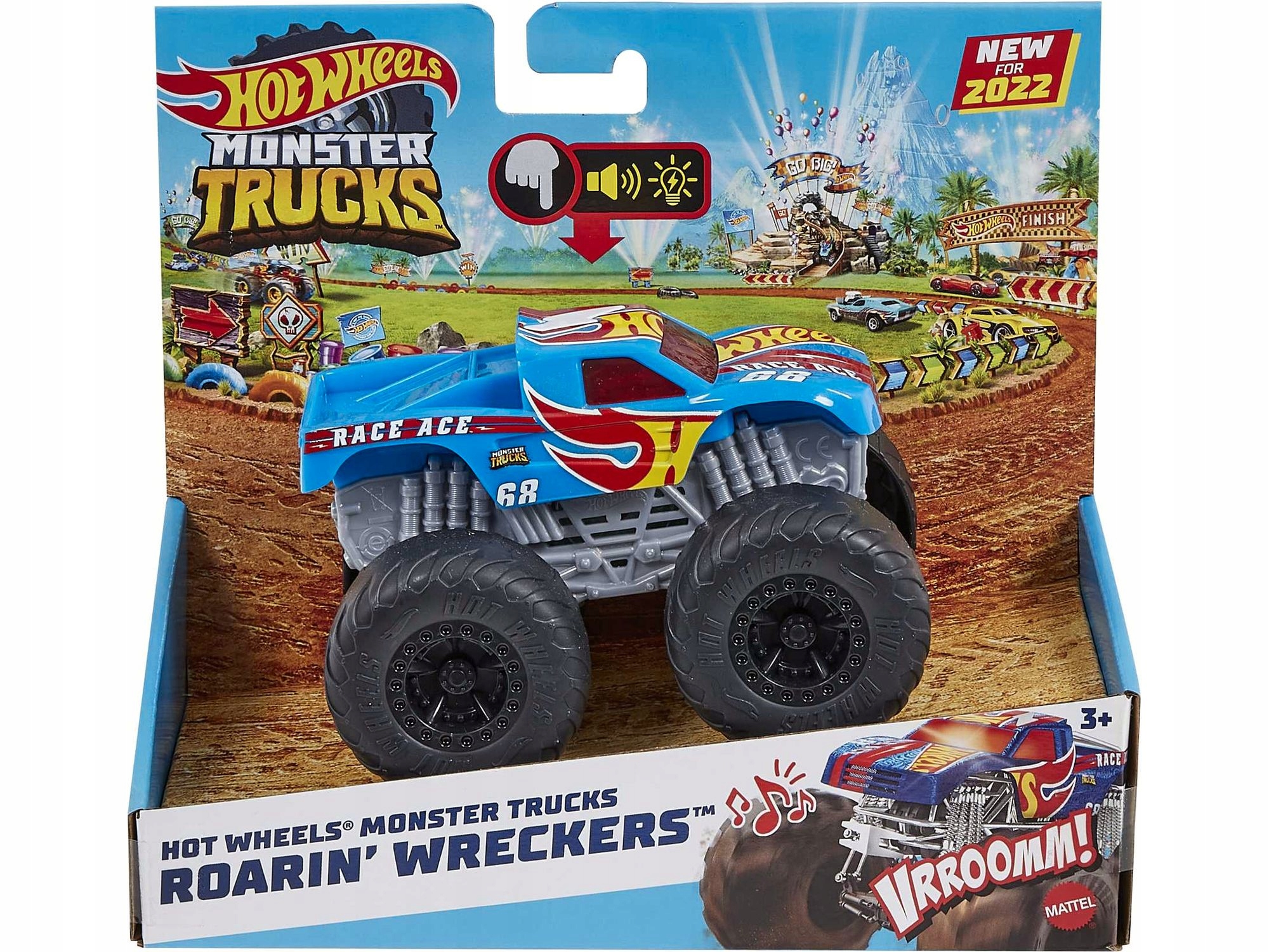 

Mattel Hw Monster Truck Race Ace HDX63