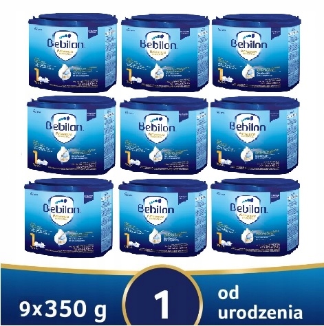Bebilon 1 Pronutra Advance 9x 350g - 0-6 msc MLEKO