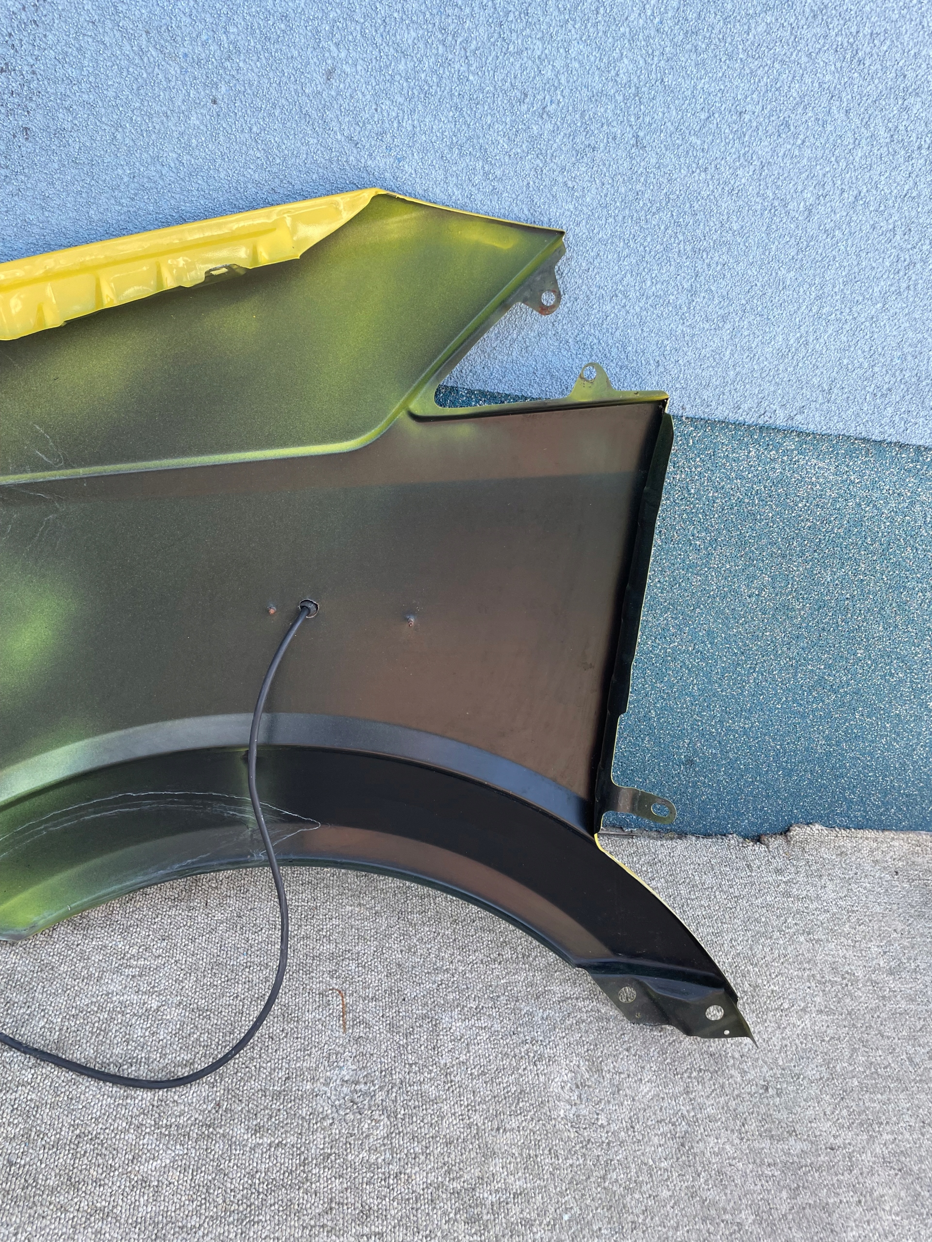 VW CRAFTER 06- fender front right ZOLTY