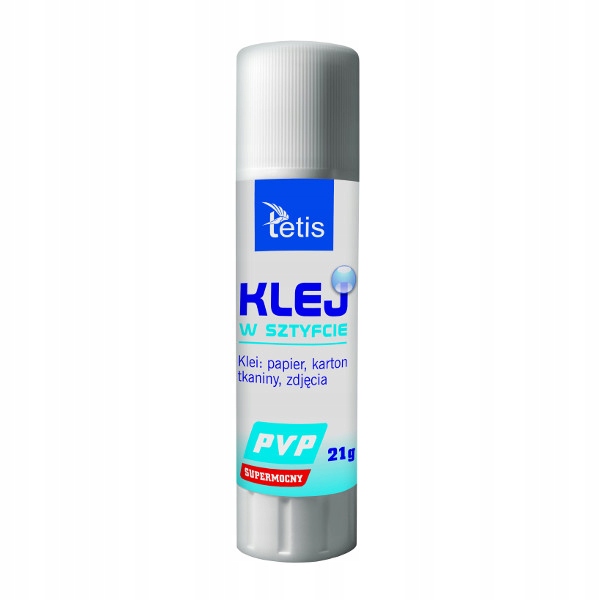

Klej w sztyfcie Tetis 21g BG112 supermocny