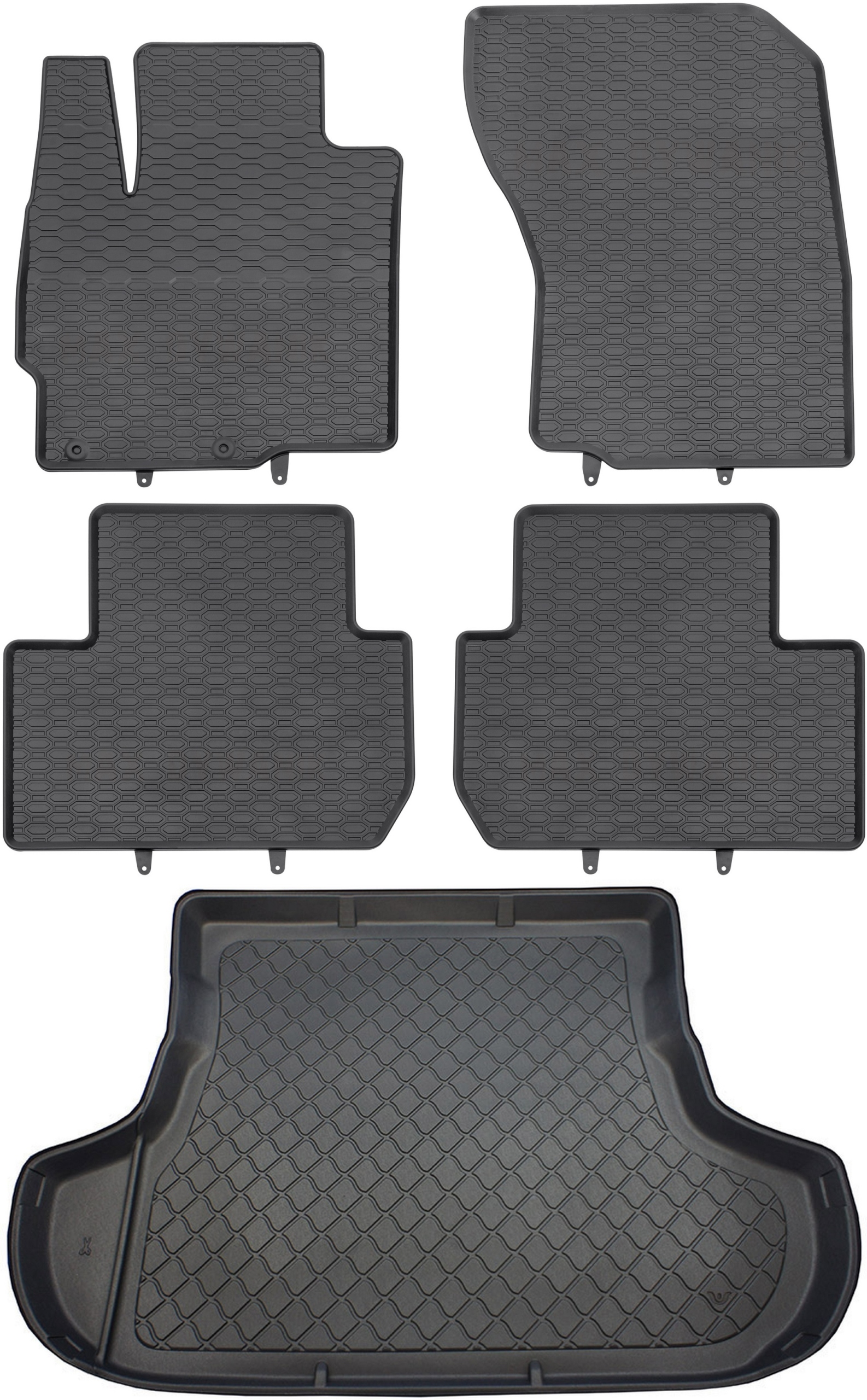 Citroen C-Crosser Suv 2007-2012 Koberce s rohožou