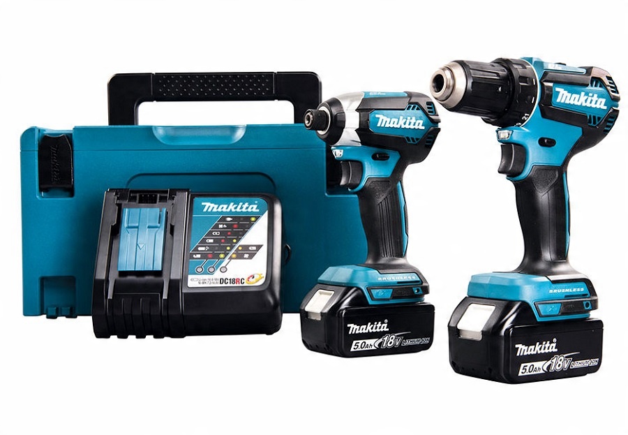 

Makita DLX2289TJ DTD153 DDF485 Makpac 2x5.0Ah