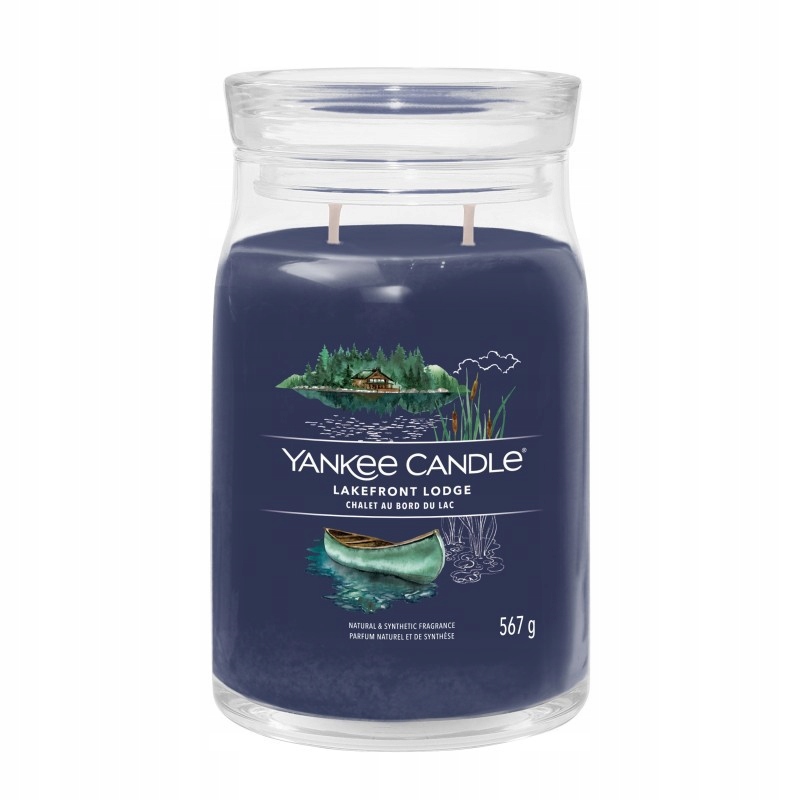 Vonná sójová svíčka Lakefront Lodge Yankee Candle 1 ks