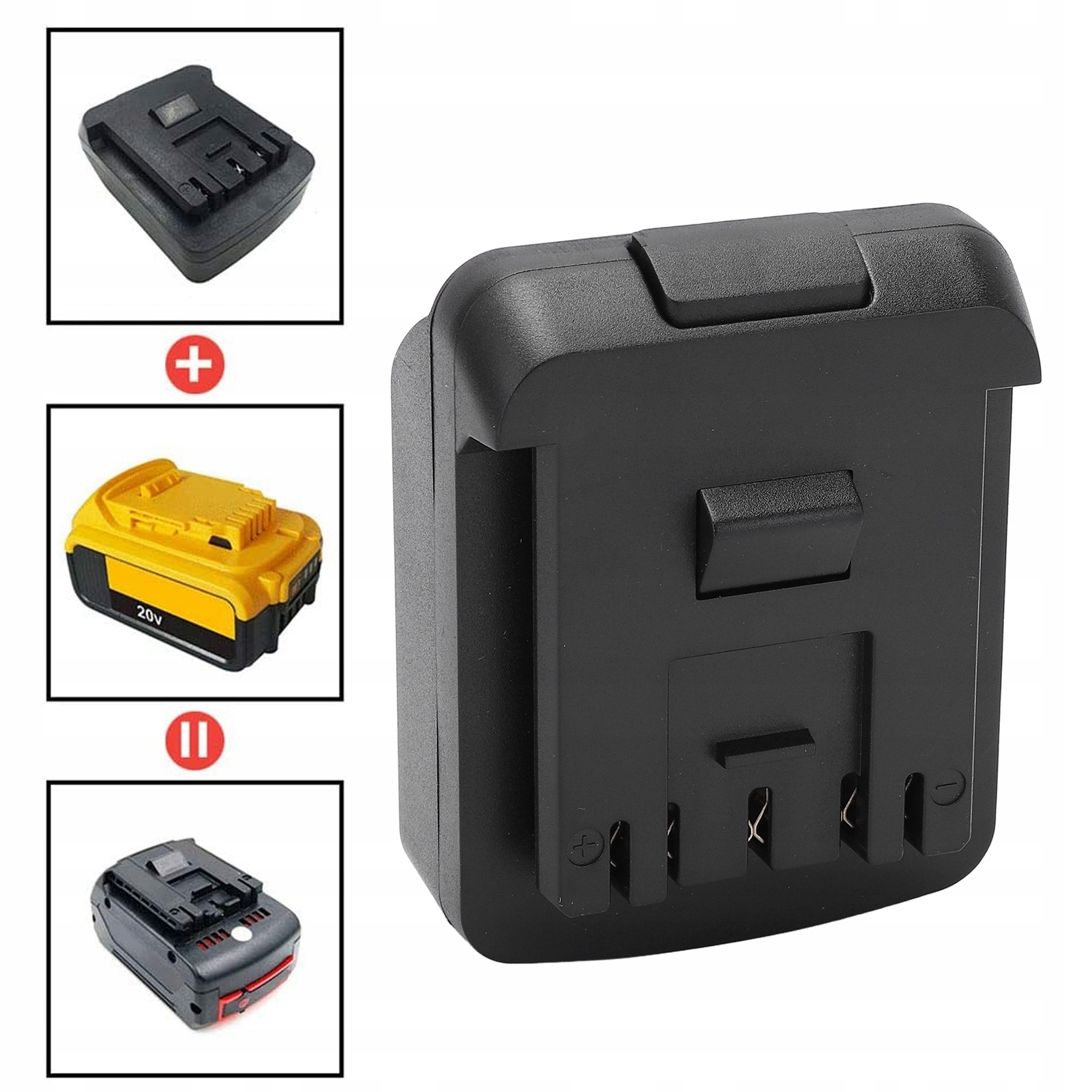 Adapter akumulatora DEWALT 18V/20V do Bosch 18V Stan opakowania oryginalne