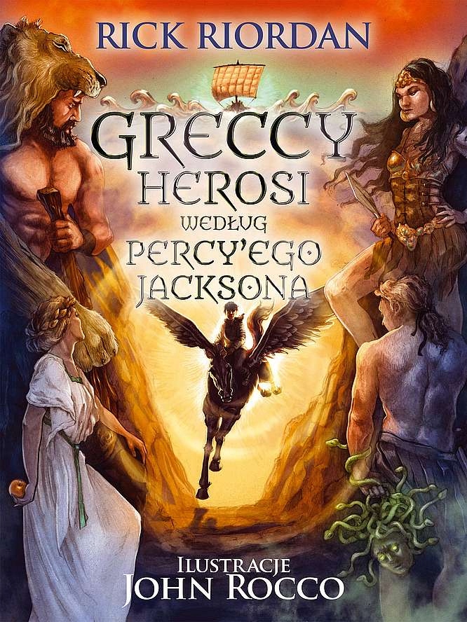 Greccy herosi według Percy'ego Jacksona R. Riordan-Zdjęcie-0