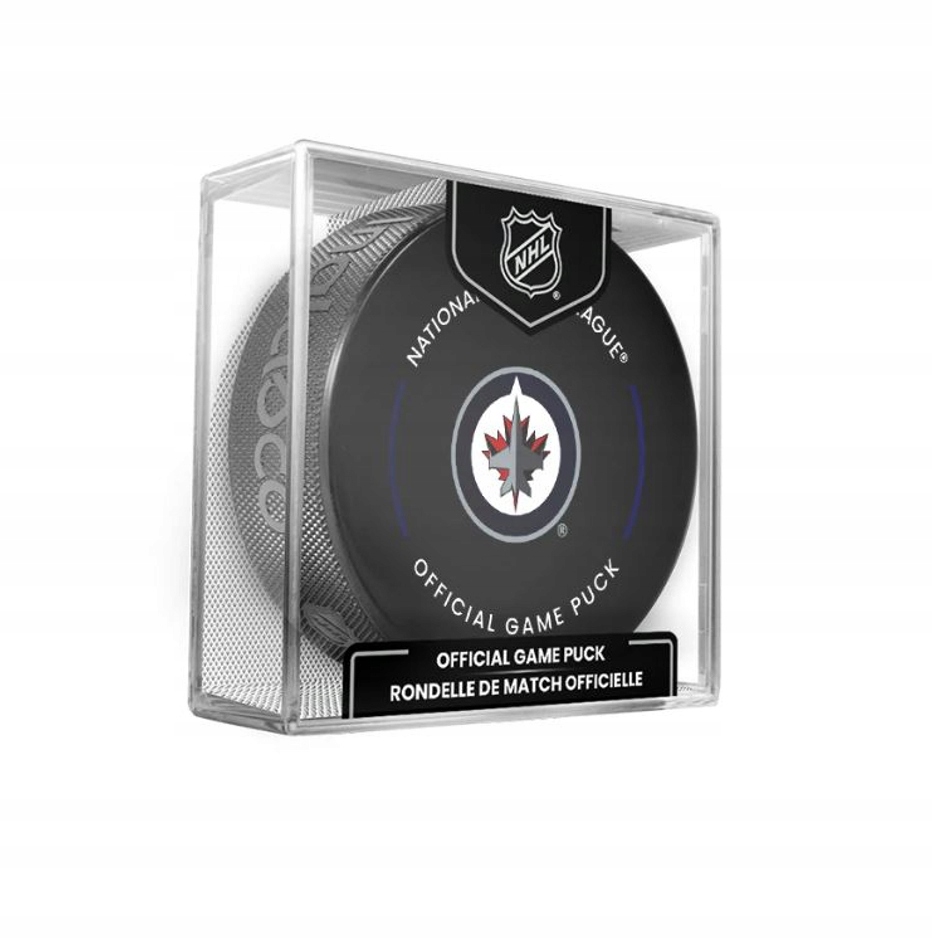 InGlasCo Fanouškovský puk Nhl Official Game Puck (1ks), Winnipeg Jets