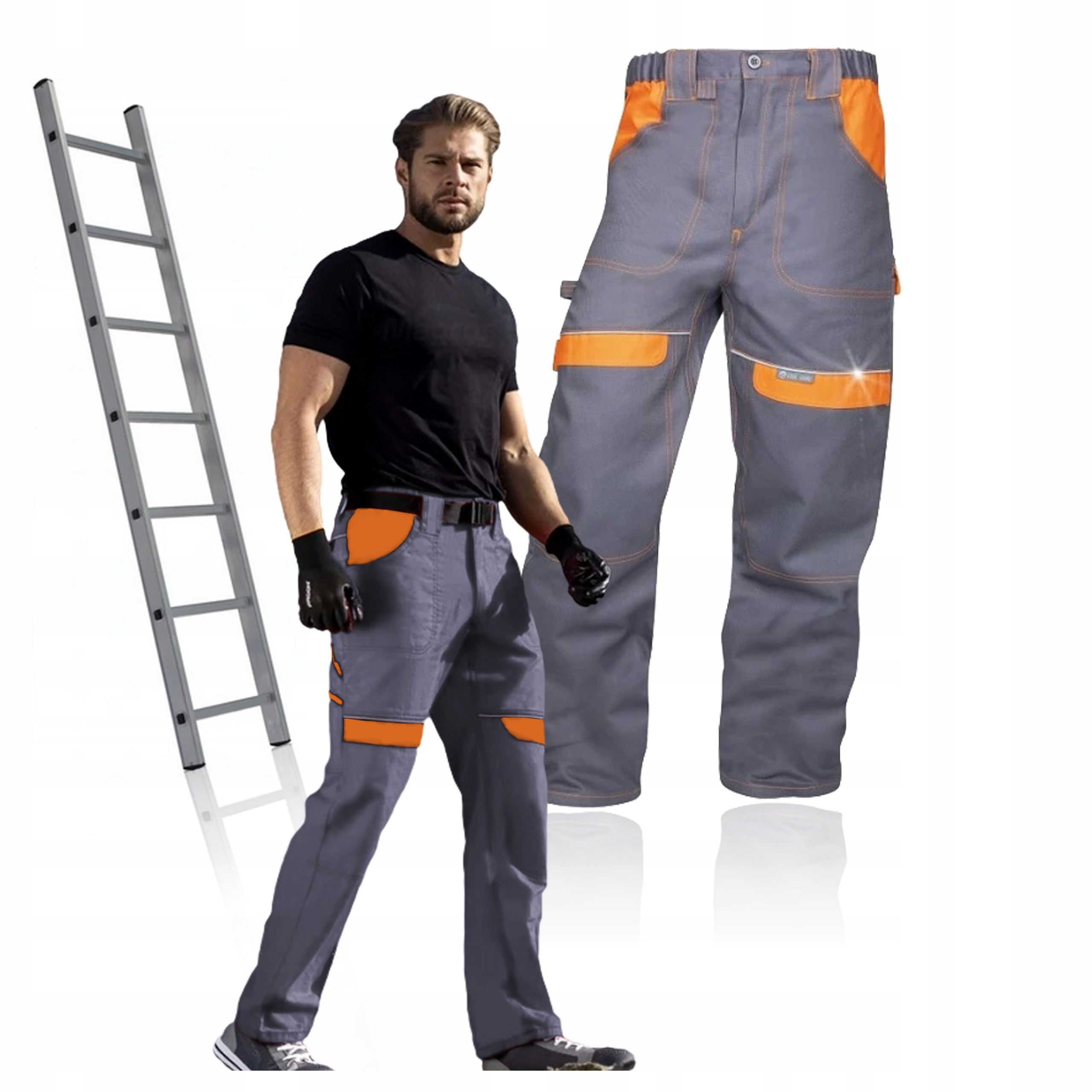 Pánské bavlněné pracovní kalhoty do pasu Bozp Ardon Cool Trend vel. 46