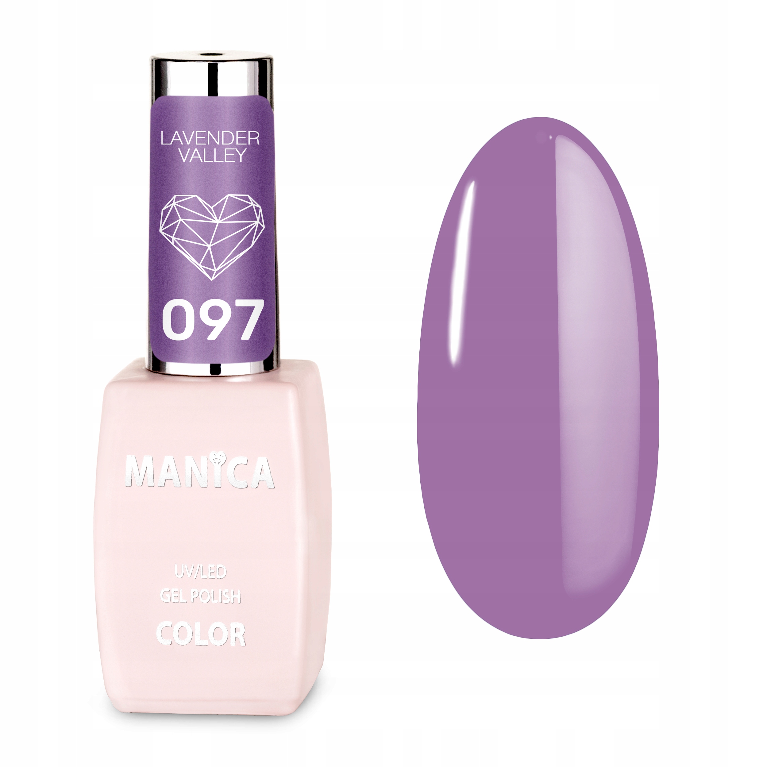 

Lakier hybrydowy Hybryda do manicure paznokci 097