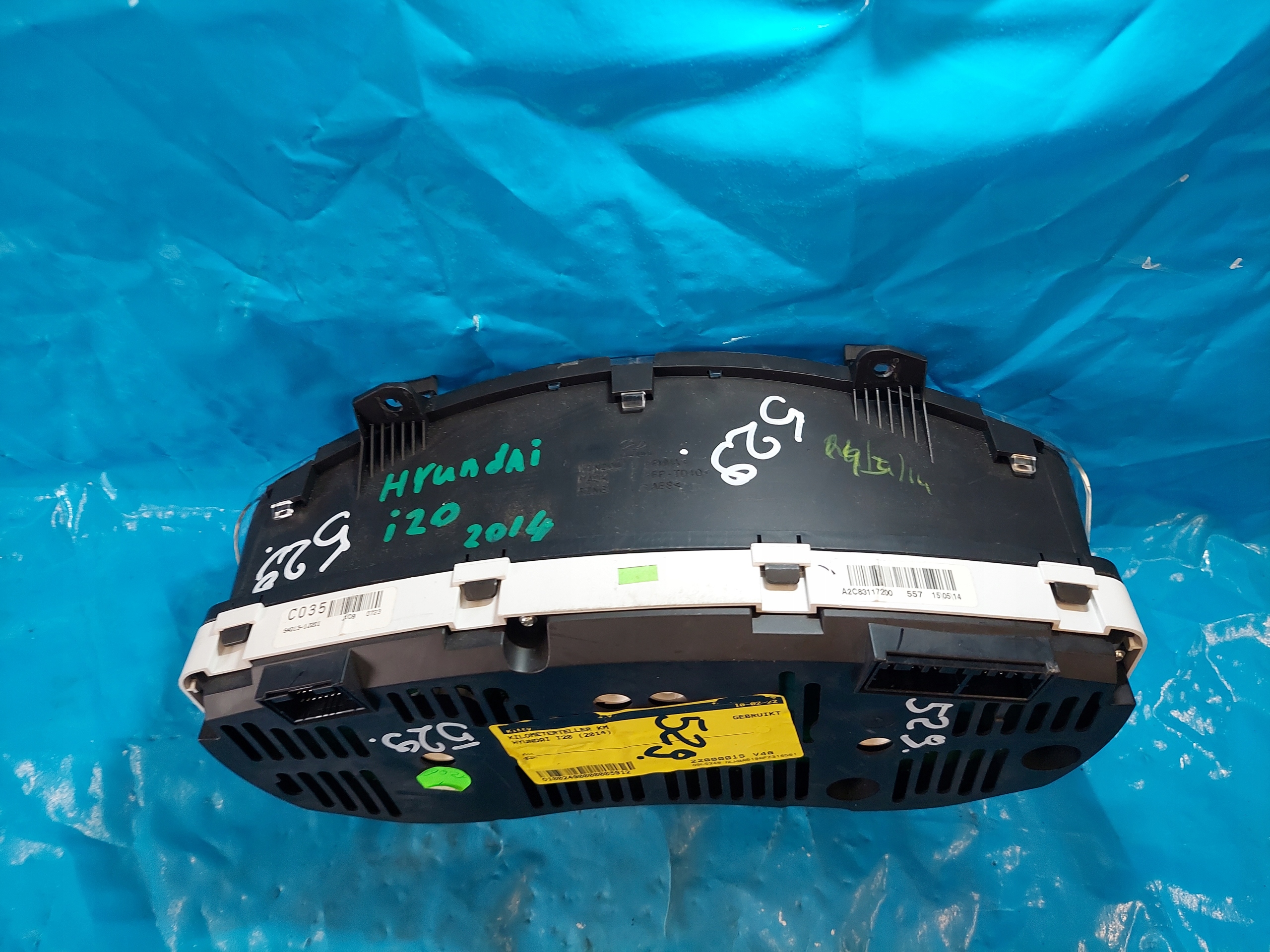 dials clock HYUNDAI I20 1.2 B 2014 R A2C83117200