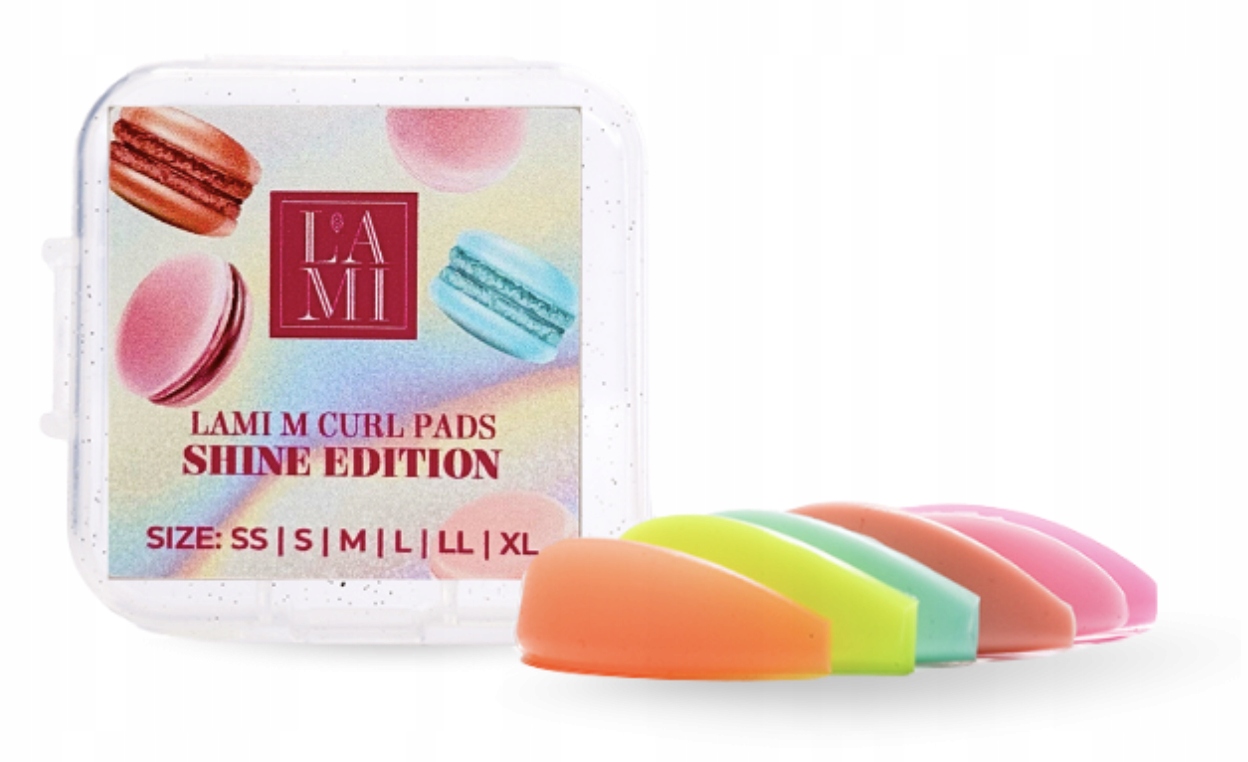 Lami Lashes M Curl Pads Shine Edition 6 velikostí liftingových válečků