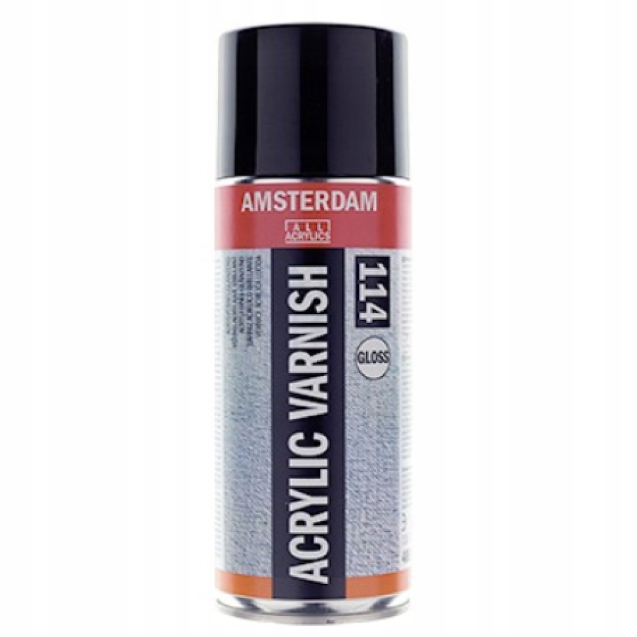 Verniks lesklý akrylový 114 Amsterdam 400ml sprej