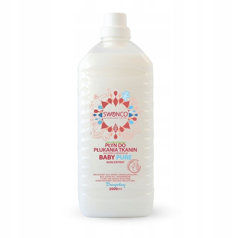 

Płyn do płukania tkanin Baby Pure 2000ml Swonco