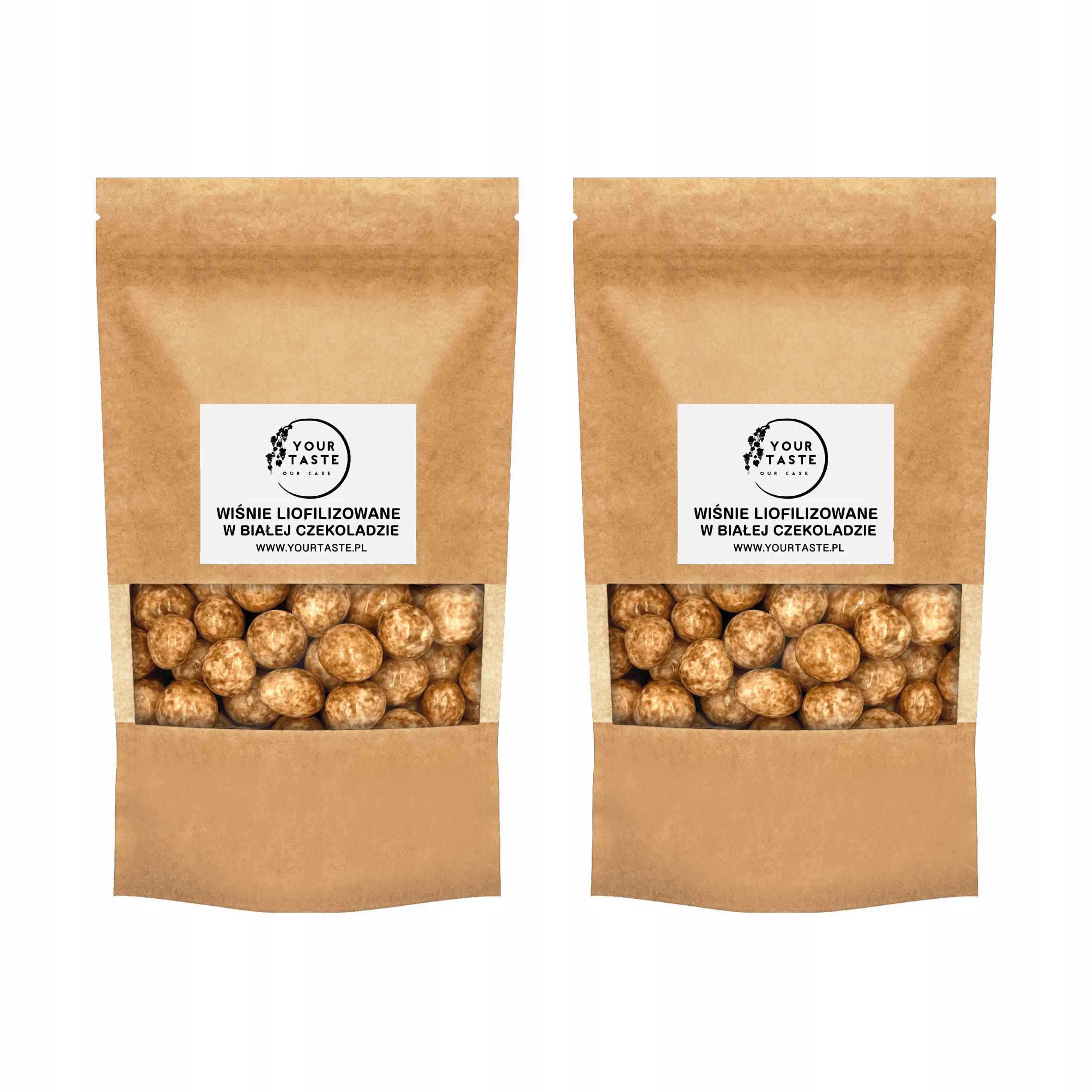 Levně Your Taste Višně lyofilizované v bílé čokoládě 500 g