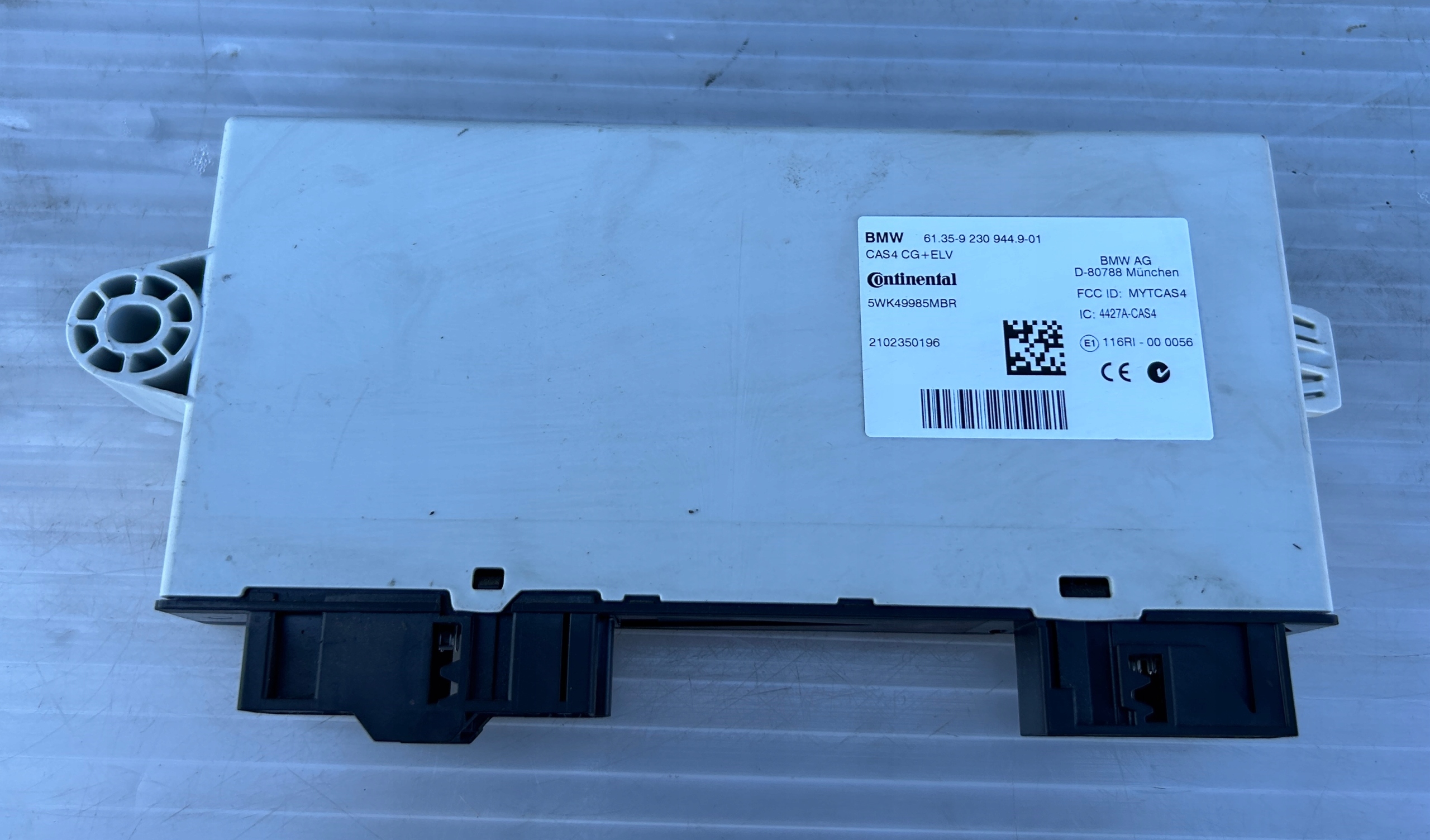 module control unit CAS BMW 5 F10 F11 9230944