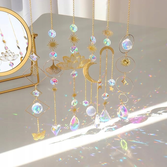 M352 ŁAPACZ SŁOŃCA WISZĄCY OZDOBA 6-SZT.