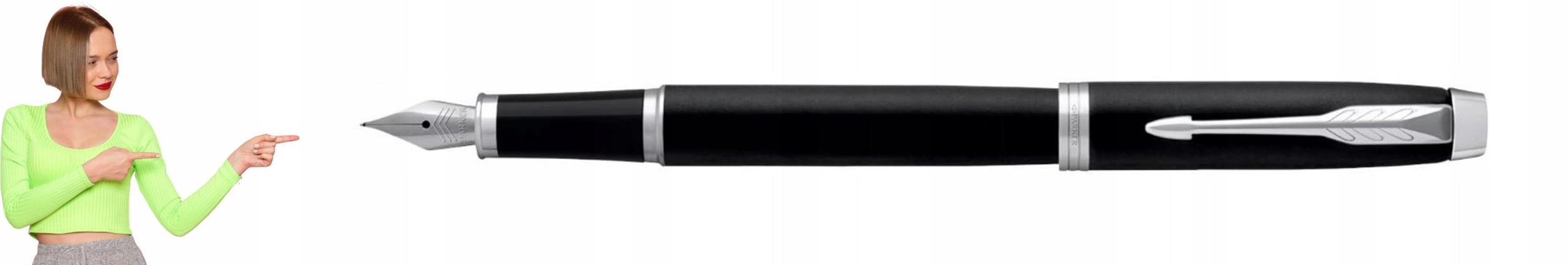 Parker IM Essential czarny mat Ct pióro wieczne F