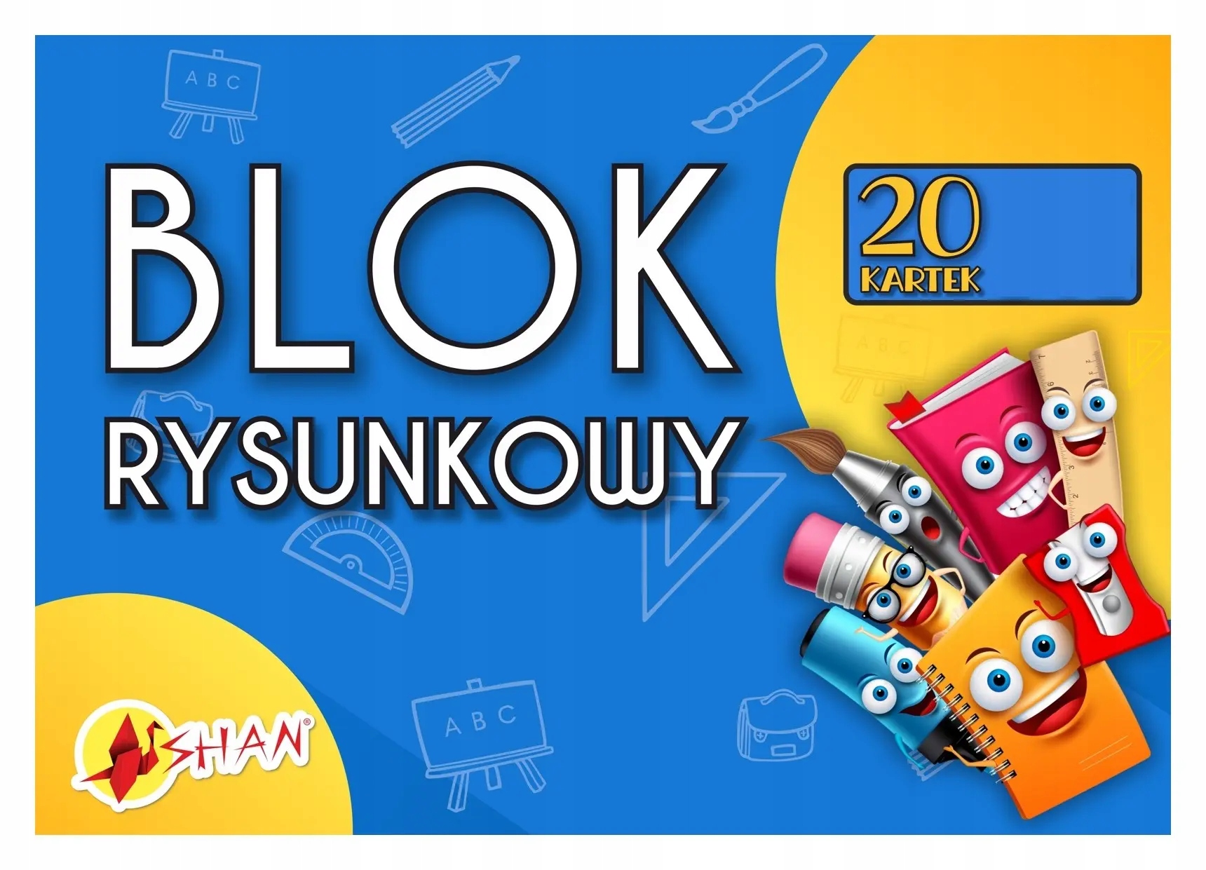 

Blok rysunkowy biały 100g A3