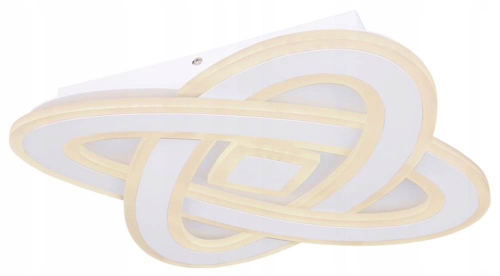 Diaľkovo ovládaný originálny biely stropné svietidlo Lario