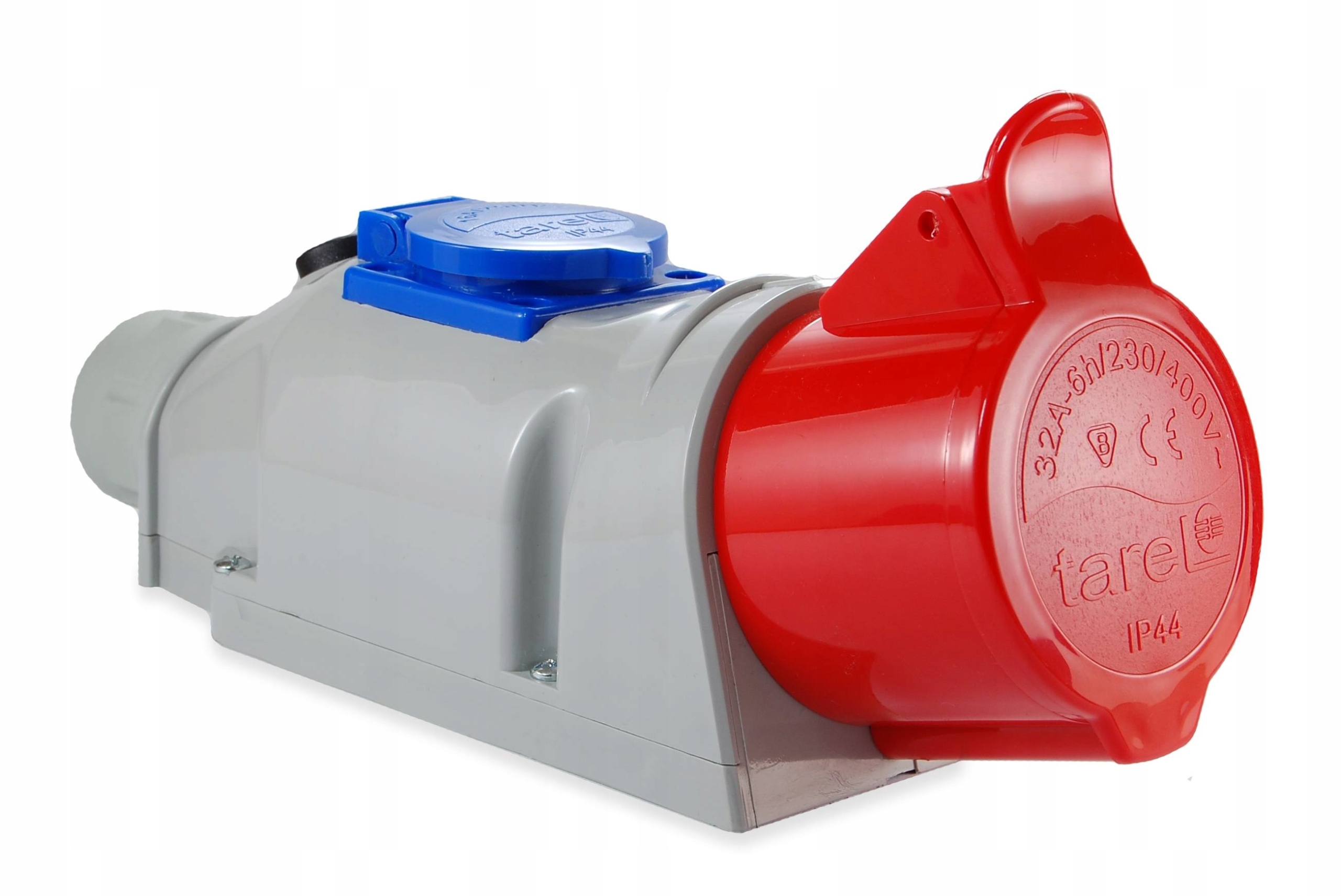 Gniazdo siłowe stałe 32A/5P Gn. 16A 230V zestaw Tarel