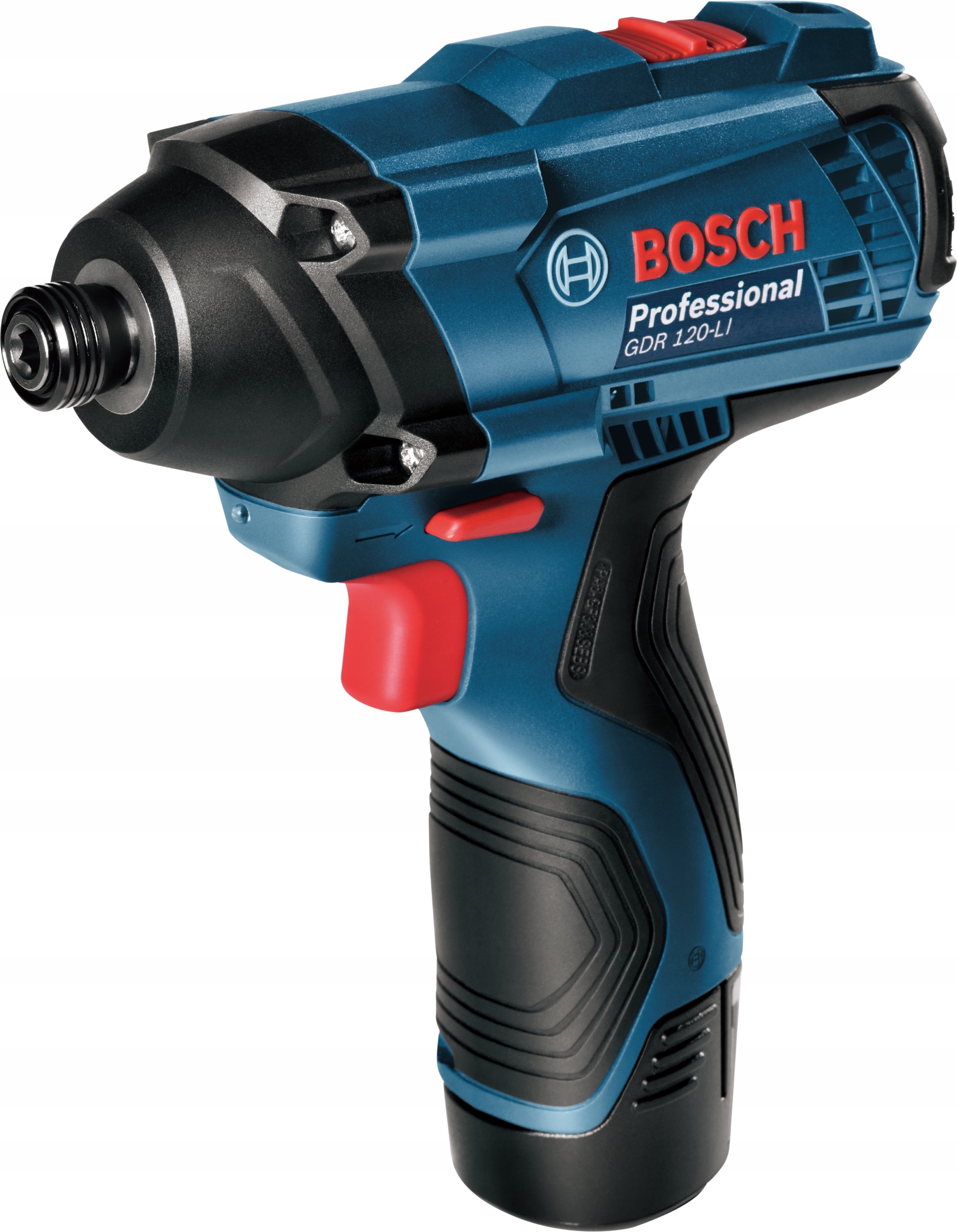 Akumulátorový rázový uťahovák 12V 2x2,0Ah 100Nm 1/4" kufor Bosch Gdr 120-