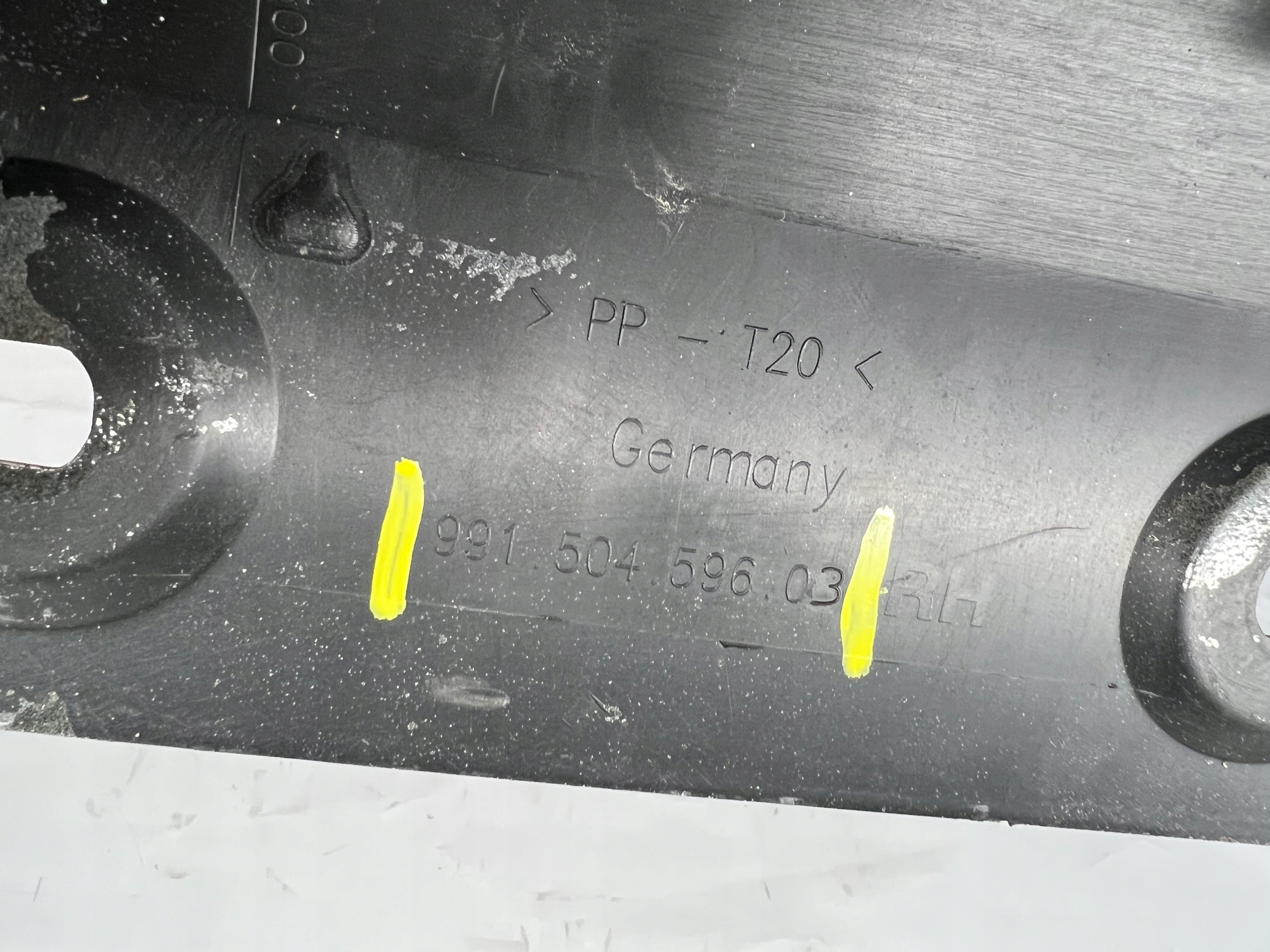 Porsche 911 moulding threshold right 99150459603
