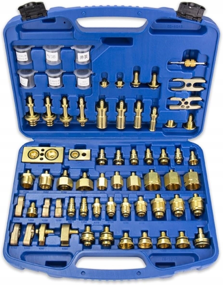 Adaptéry na oplachovanie klimatizačného systému, rozšírená sada Europa, Usa