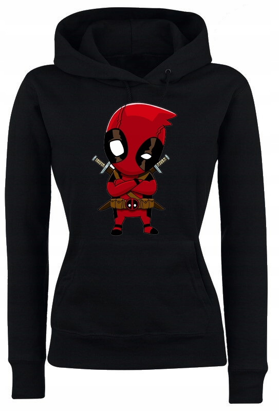 

Damska Bluza Z Kapturem Deadpool Roz.l