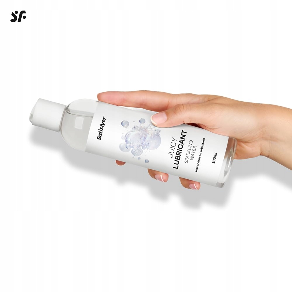 SATISFYER Sparkling Water Lubrykant 300ml Wodny Dla Wrażliwej Skóry — miniatura 6