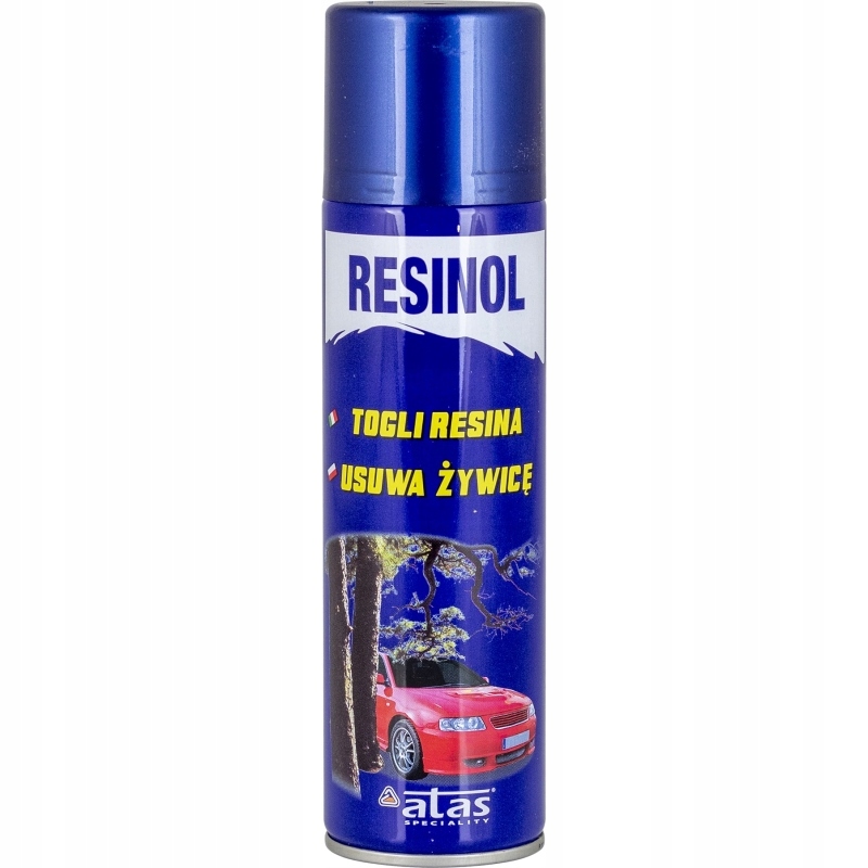 RESINOL PREPARAT DO USUWANIA ŻYWICY Z KAROSERII 250ML SPRAY Pojemność opakowania 250 ml