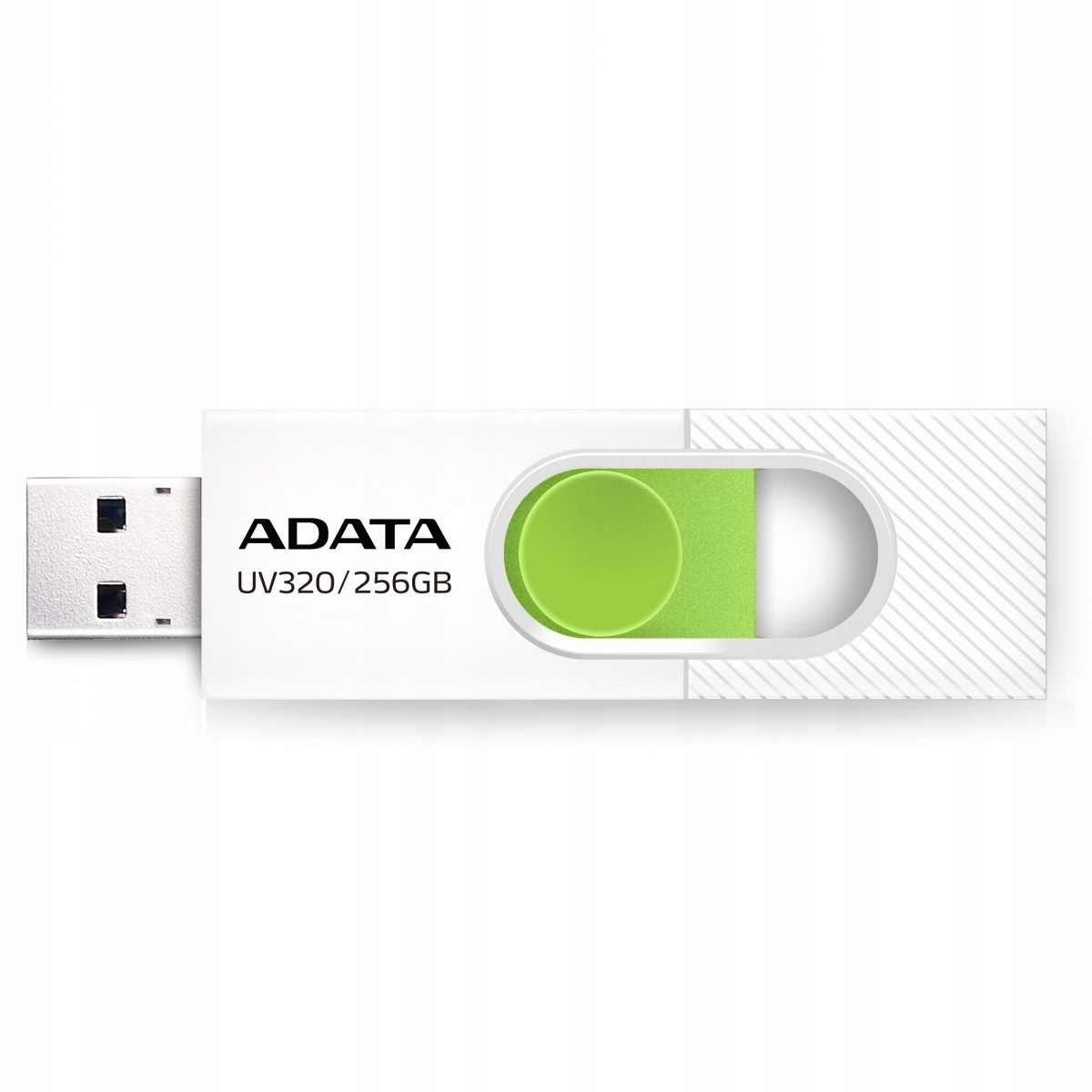 ADATA Pendrive UV320 256GB USB3.2 biało-zielony