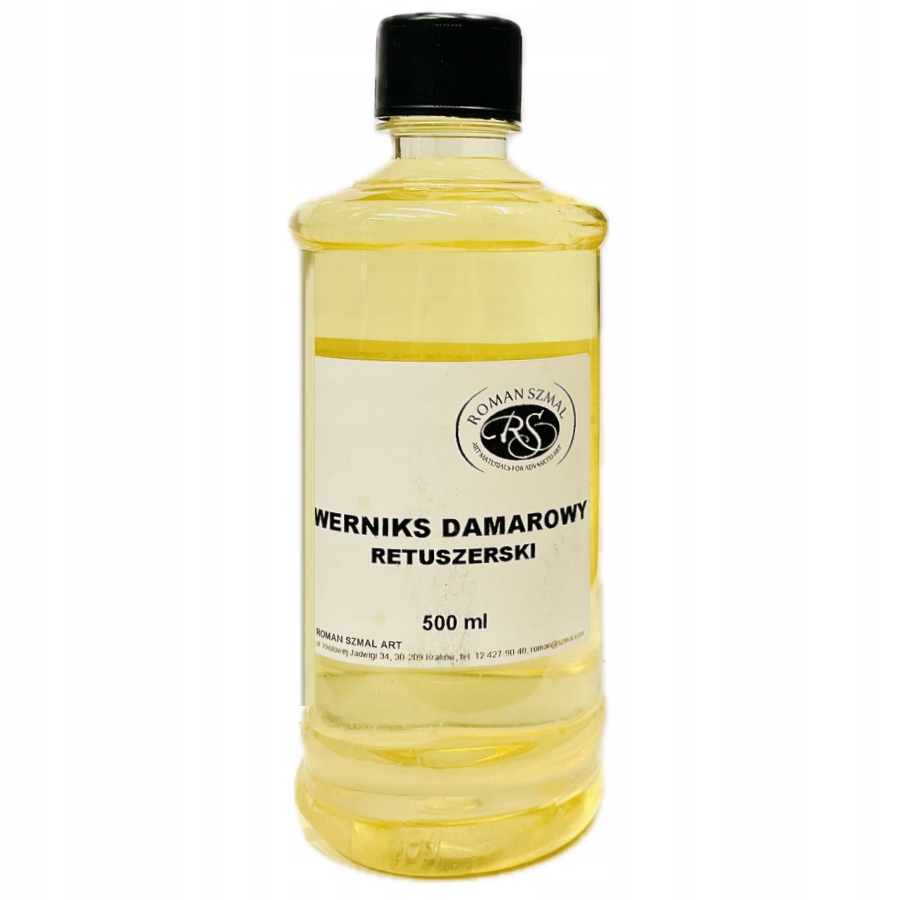 Verniks damarový závěrečný retušovací 500ml Šmal