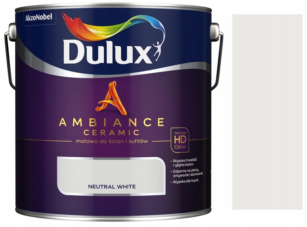 Dulux Ambiance Ceramic Farba Ceramiczna Neutral White 2.5L