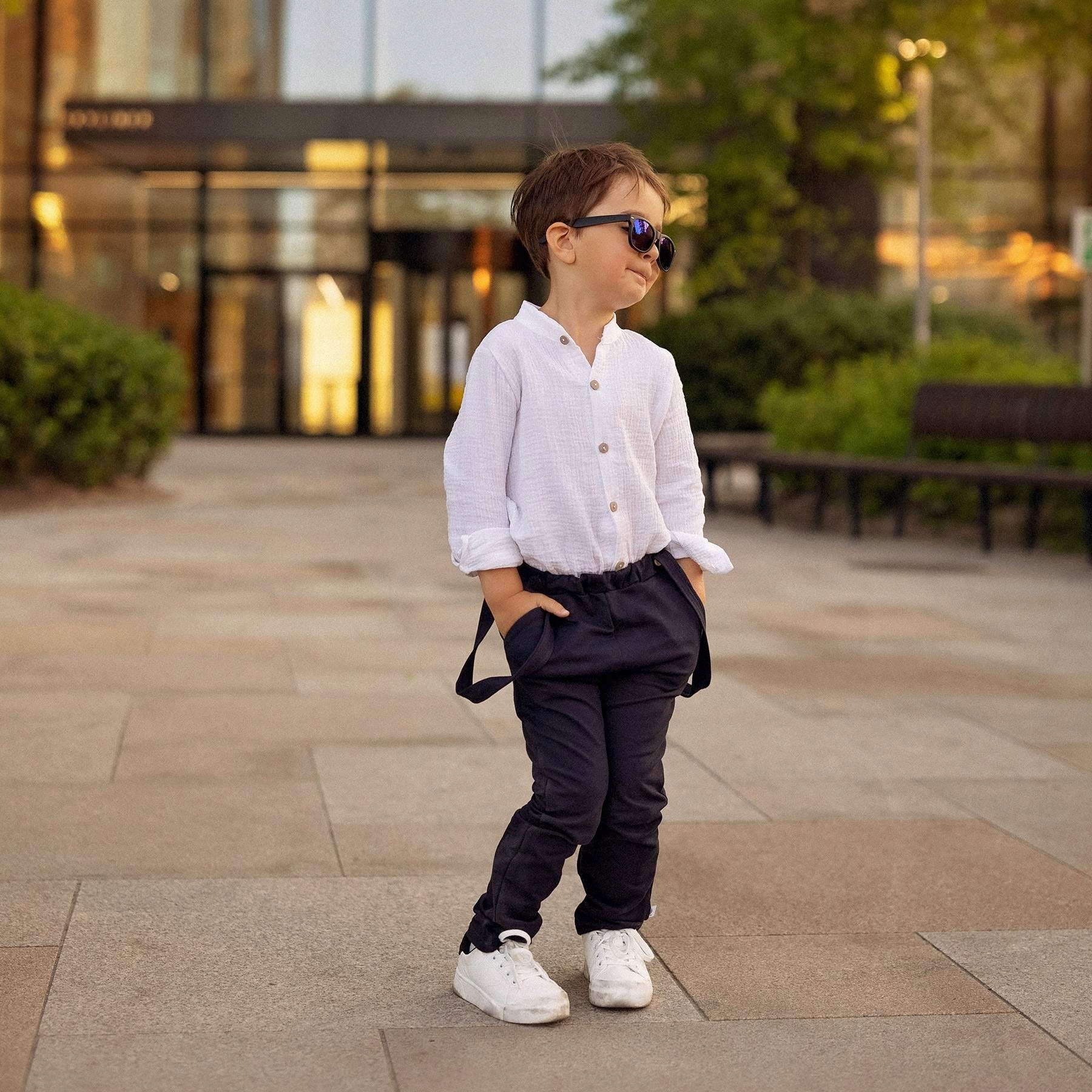 TuSzyte | Koszula muślinowa chłopięca R.104/110 Marka TuSzyte