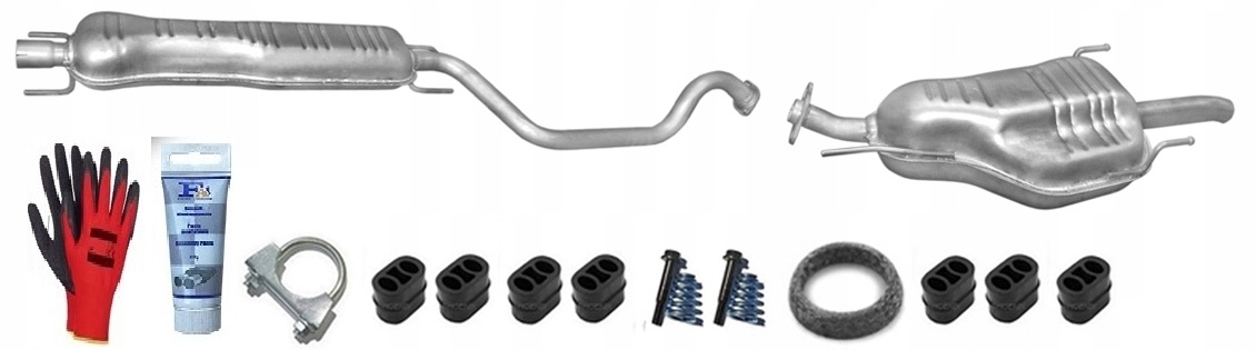 Opel Zafira A 2.0 D (1999-2005) Tlumič sada bonus