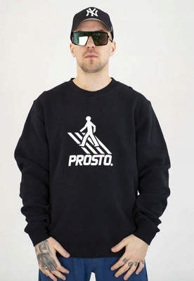 Mikina Prosto Bez Kapuce Crossing černá