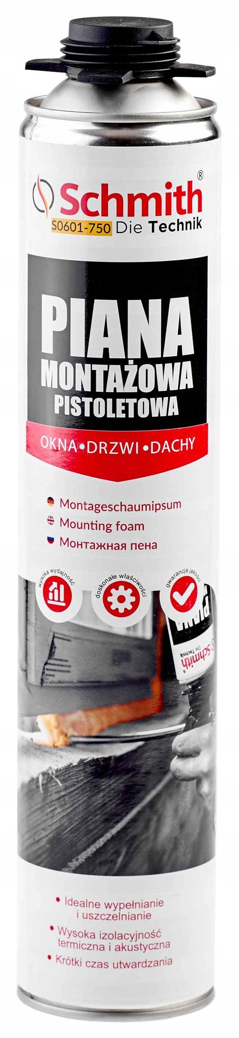 

Schmith Piana montażowa Pistoletowa 750ml niskopr