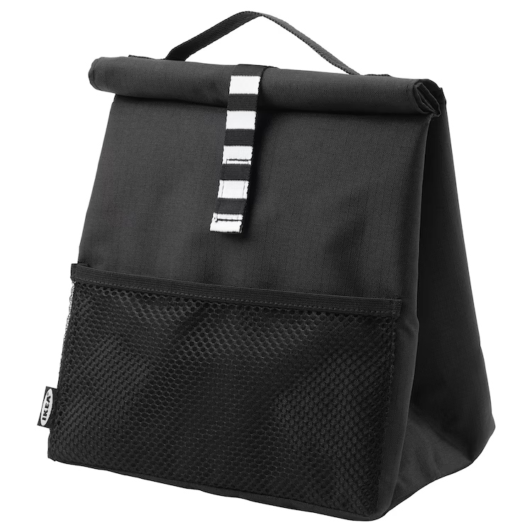 

Ikea Framtung Torba na lunch czarny 22x17x35 cm