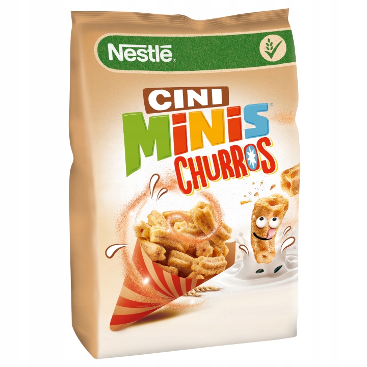 Nestle Cini Minis Churros Płatki śniadaniowe 400 g