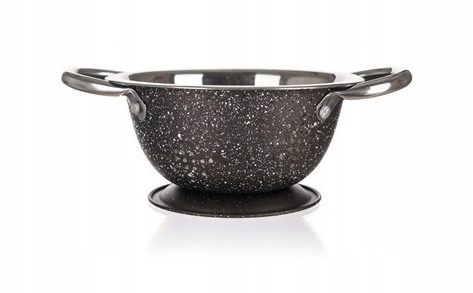 

durszlak cedzak Banquet Granite stalowe Mini 16cm