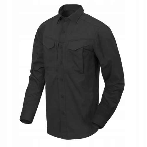 Koszula Helikon Defender Mk2 long sleeve PolyCotton Ripstop Czarna M