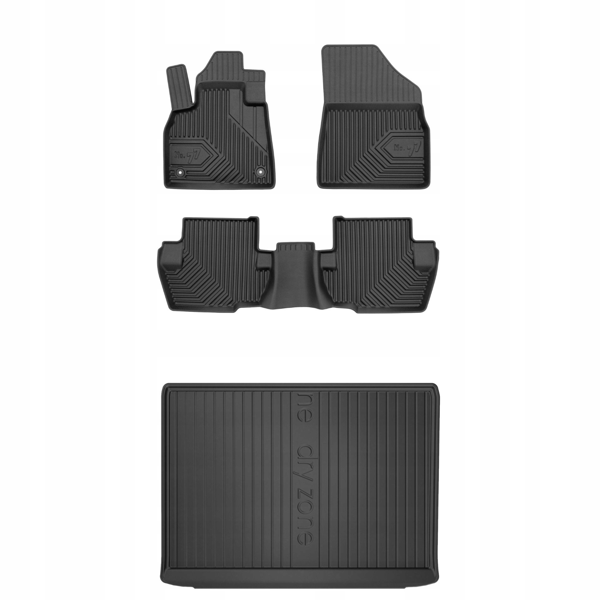 Sada gumových kobercov a rohoží pre Citroën DS5 11-15