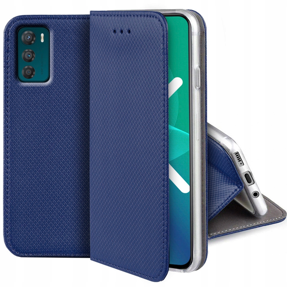 

Etui Smart Magnet Case Do Motorola Moto G42 +szkło