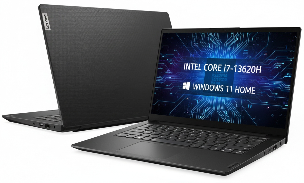 Zesílený Lenovo V14 G4 Iru Intel i7-13620H 10x4.9GHz 16GB 1TB 14" Fhd W11